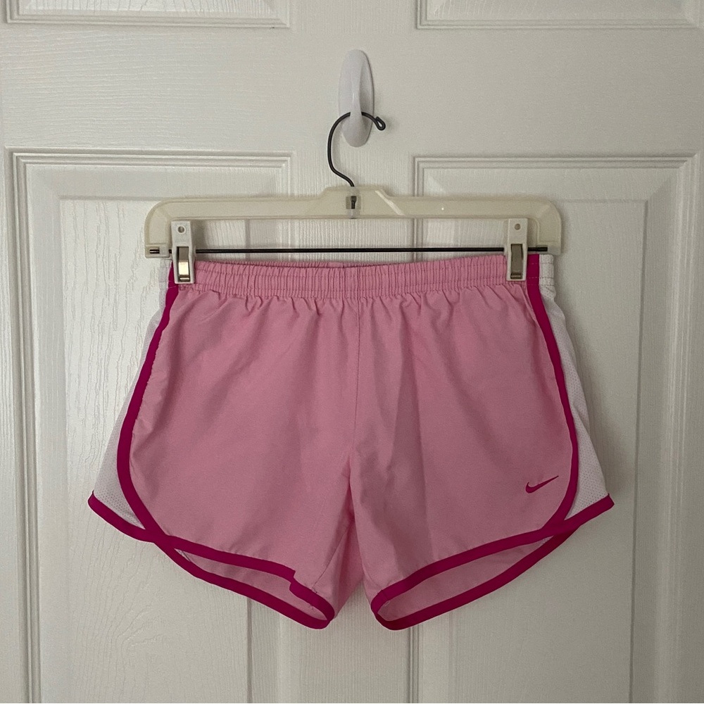 Kids Nike Pink Running Shorts